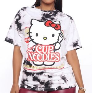 Hello kitty Tie Dye Top